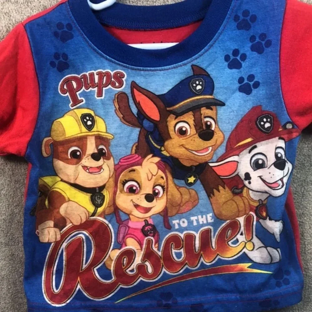 Paw Patrol Pups to the Rescue‎ Nickelodeon Toddler T-Shirt Size 2T